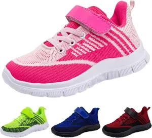 Sneakers for Girls, Children's Casual Shoes Boys Breathable Non-Slip Sneakers Unisex Luminous Sneakers Running Shoes