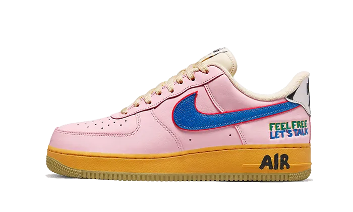 Zip Design Air Force 1 Low '07 Feel Free Let's Talk