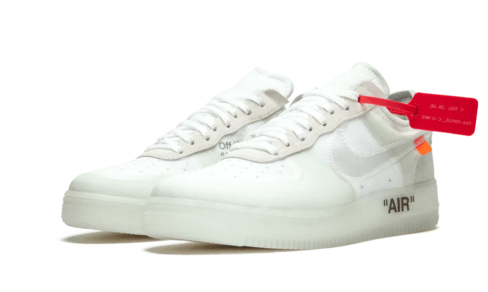 Tread Pattern Shock Absorbing Insole Air Force 1 Low Off-White "The Ten"