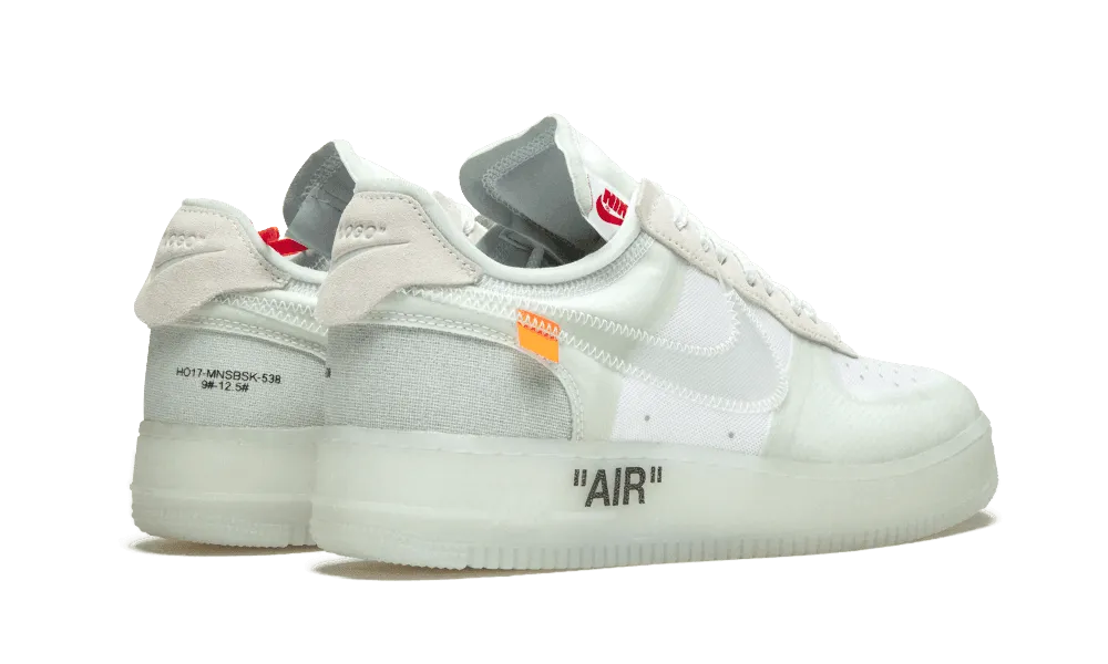Travel Edge Lean Build Air Force 1 Low Off-White "The Ten"