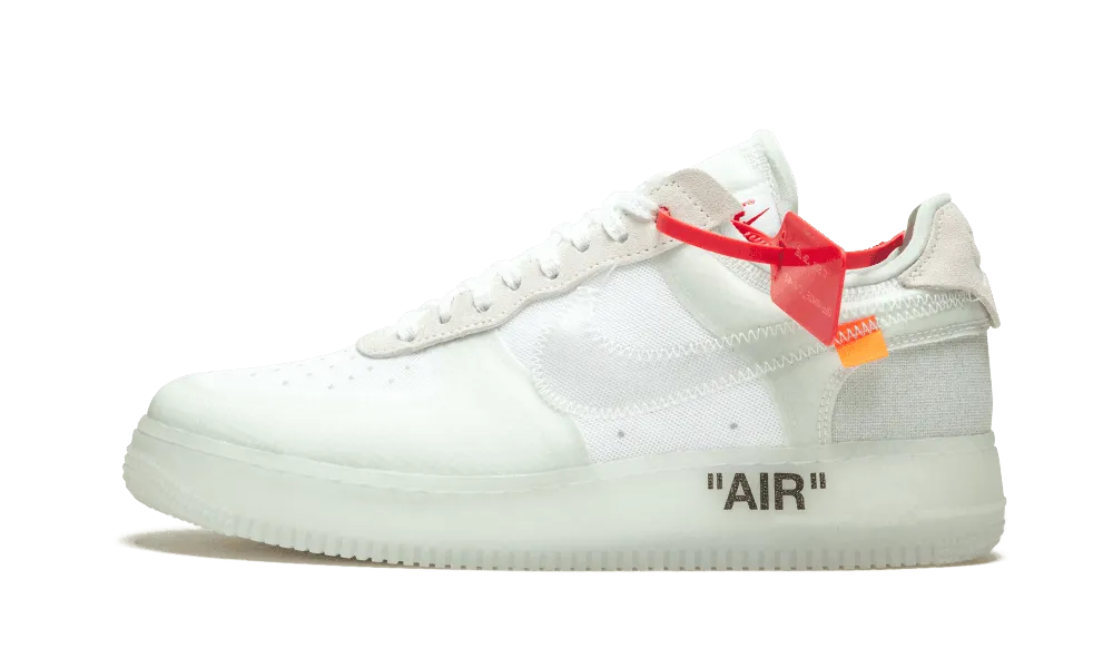 Air Force 1 Low Off-White "The Ten" walking stability