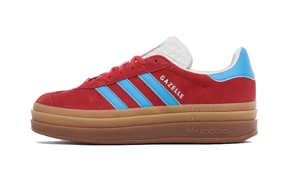 Ventilated Slip-Free Shoes Gazelle Bold Active Pink Blue Burst
