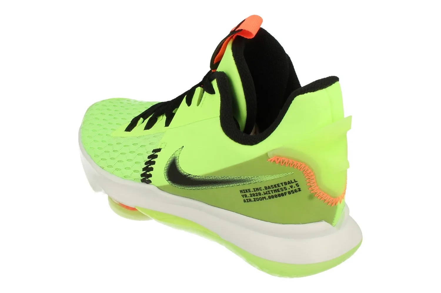 advanced running shoes Light - weight laces Nike Lebron Witness V Mens Basketball Trainers CQ9380 300