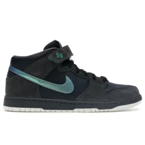 Reinforced Achilles Notch Nike SB Dunk Mid Northern Lights