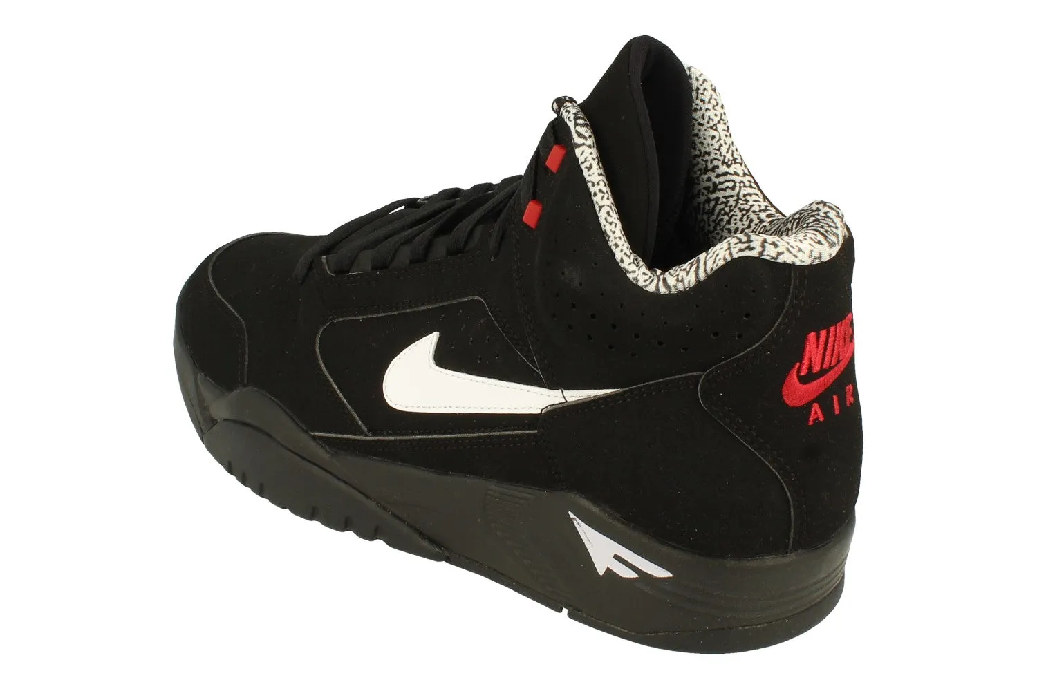 Nike Air Flight Lite Mid Mens Trainers DQ7687 003 shock - dispersing shoes