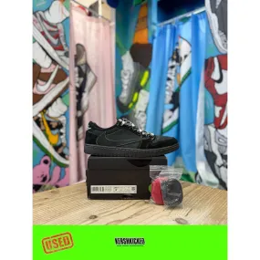 Jordan 1 Low Travis Scott Black Phantoms UK 7.5 agility enhancement synthetic materials