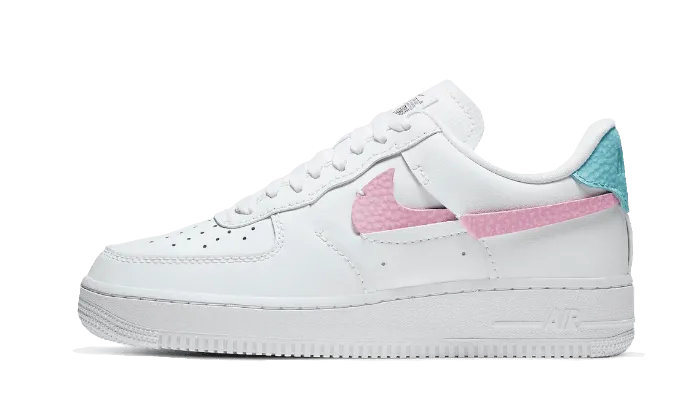 Air Force 1 Low LXX White Pink Aqua Simple Comfort