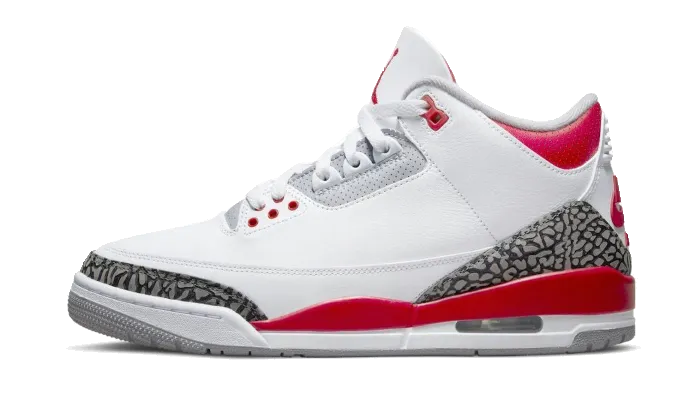 Plush Fit Weightless Cushion Technology Air Jordan 3 OG Fire Red