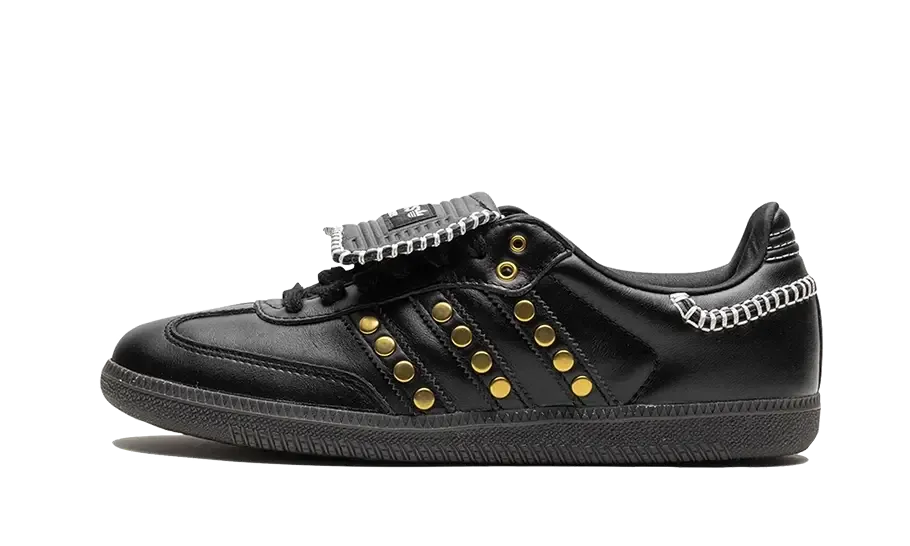 Office Appropriate Shoes Samba Wales Bonner Studded Pack Black