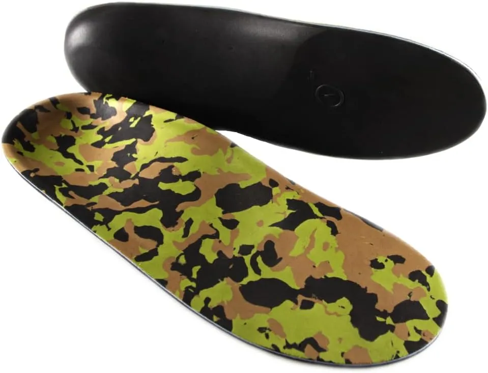SoleAid Work III Performance Insoles - Anti-Fatigue Medium Flex Arch Support Comfort Orthotic Shoe/Boot Insert - Triple Layered Shock-Absorbing Foam Cushioned Insole (Women - / Men 14-15)