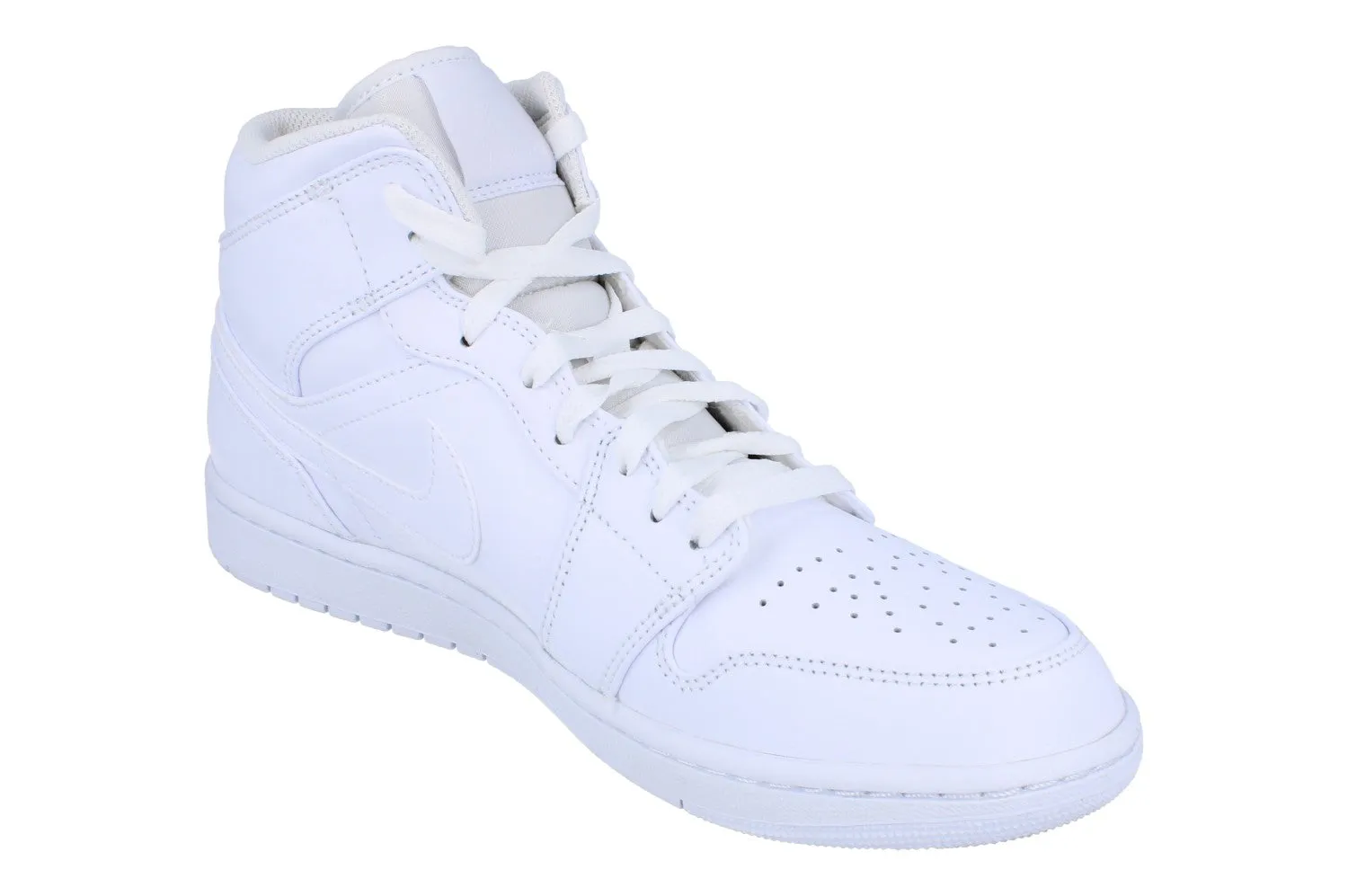 Nike Air Jordan 1 Mid Mens Hi Top Basketball Trainers 554724  136 Versatile Grip