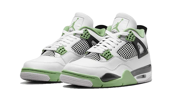 Air Jordan 4 Seafoam dust - resistant shoes non - branded running shoes
