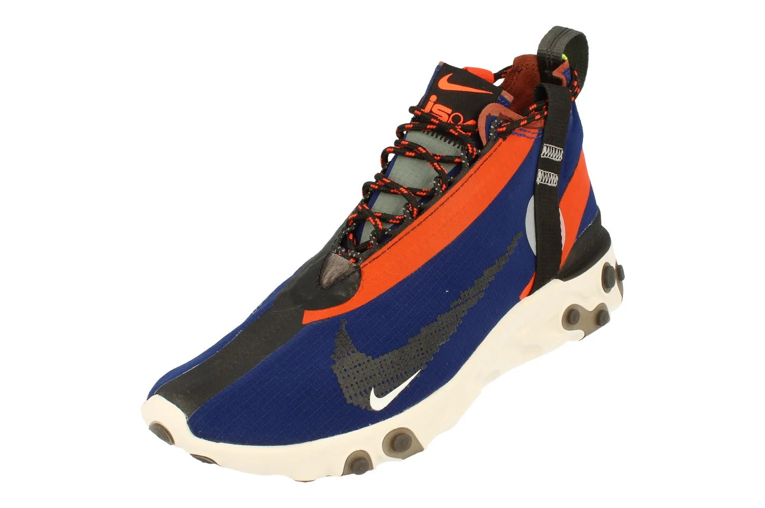 Nike React Runner Mid Wr Ispa Mens At3143 400 barefoot - style shoes fingerless gloves