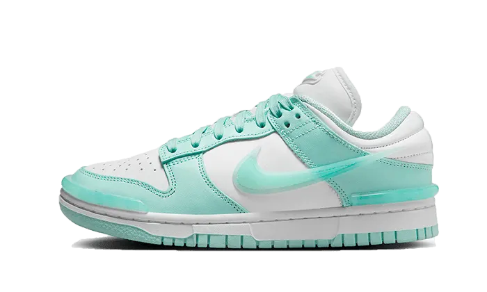 Feet Relief Durable Lining Dunk Low Twist Jade Ice