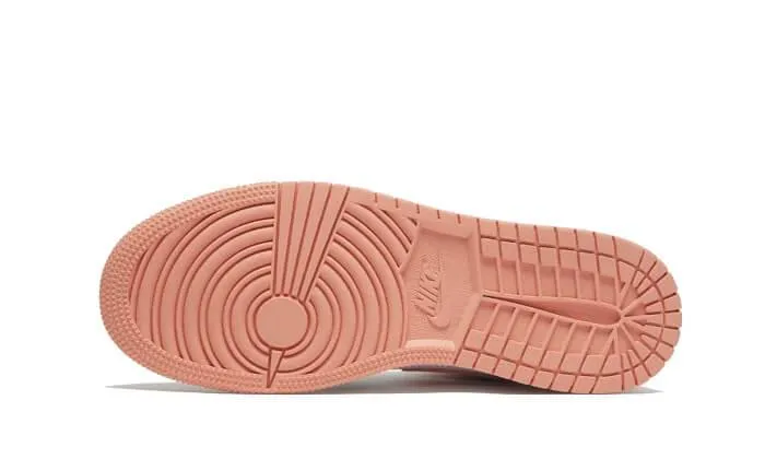 Air Jordan 1 Mid Light Madder Root All-weather breathability