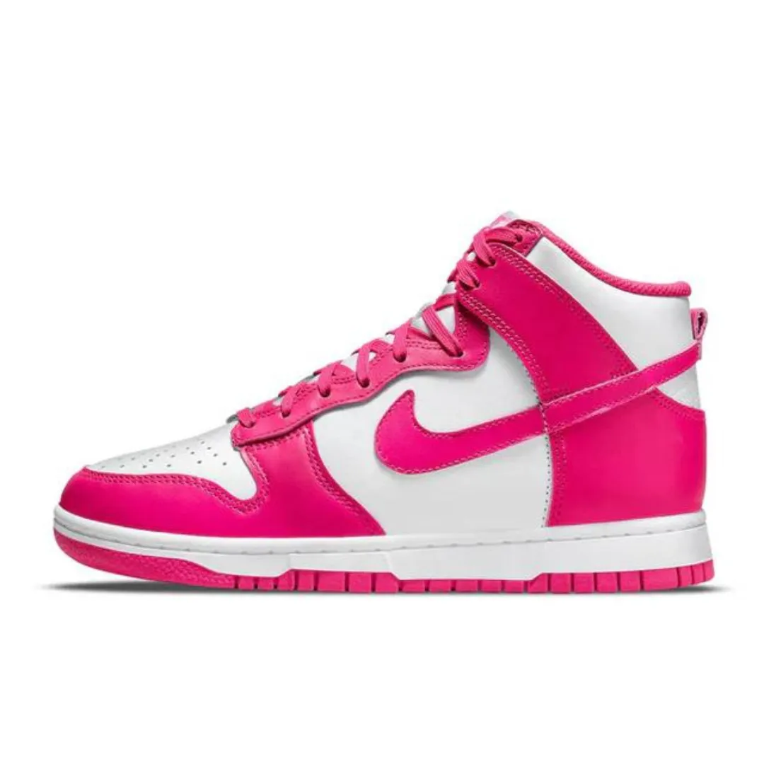 Nike Dunk High Pink Prime Running Comfort Adaptive Cushion Stack
