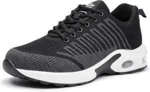 Steel Toe Shoes for Men Comfortable Safety Shoes Non Slip Steel Toe Sneaker