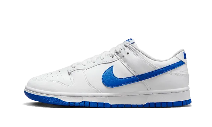 Dunk Low White Hyper Royal Road Fit Supportive Comfort