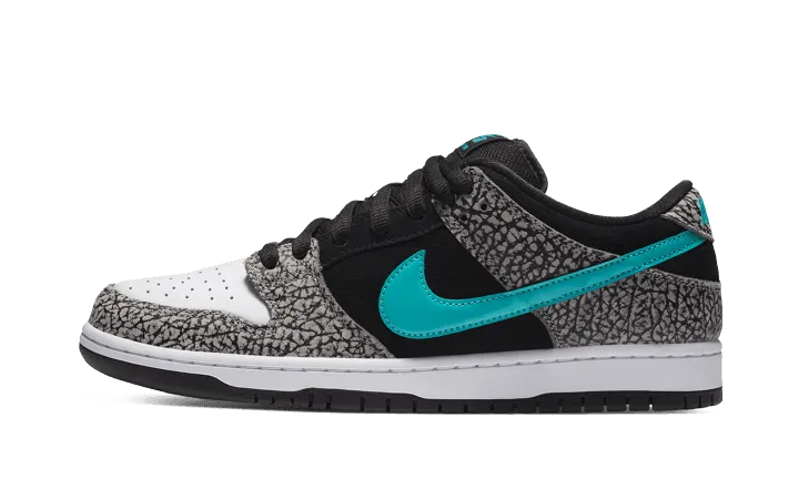 Ankle Lock Technology Reinforced Heel Cup SB Dunk Low Atmos Elephant