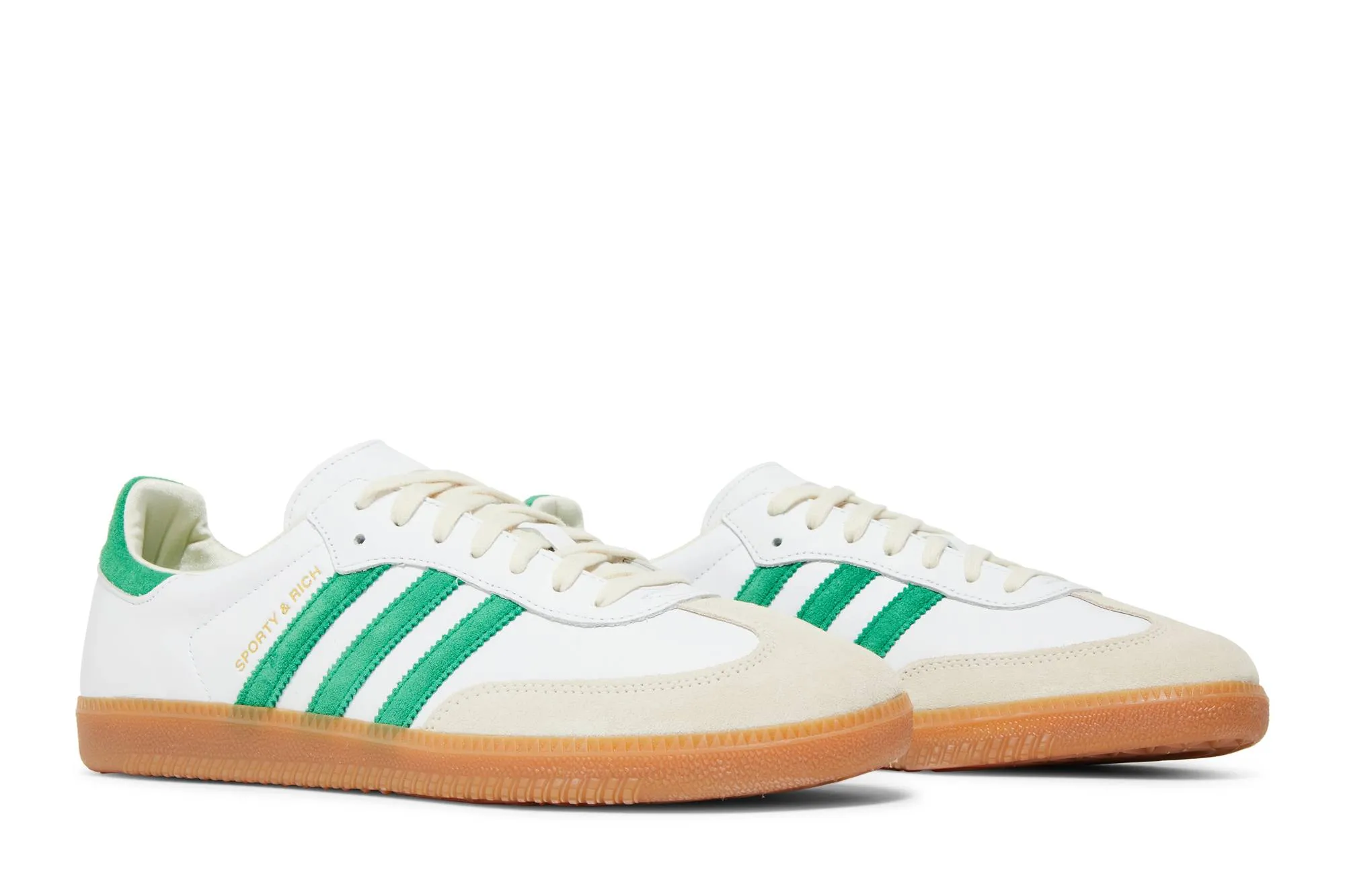 Sporty & Rich x adidas Samba OG 'White Green' Runner's Choice