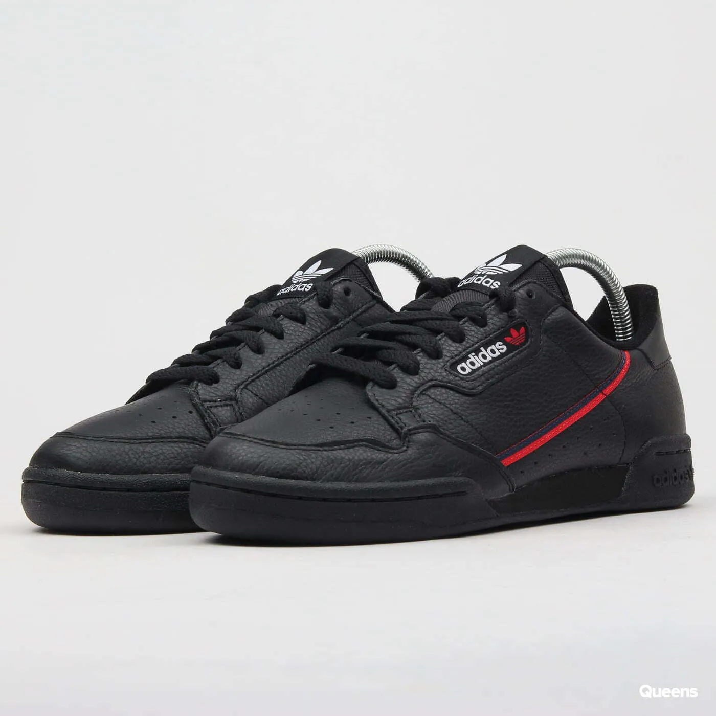 Recycled Polyester Fabric Adidas Continental 80 Core Black