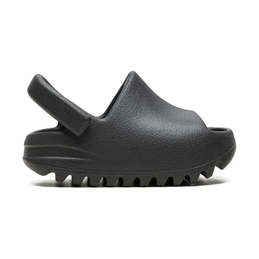 adidas Yeezy Slide Onyx (Infants) PaddedCollar