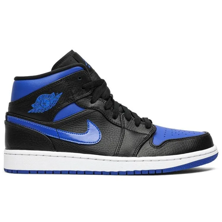 Air Jordan 1 Mid Royal (2020) Light - up high - performance - feature shoes