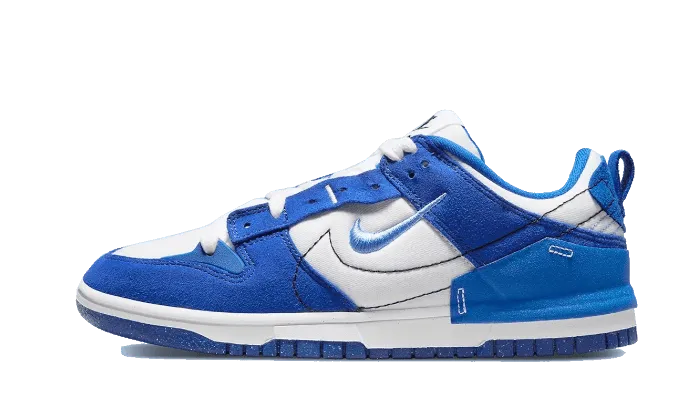 Eco Friendly Manufacturing Comfort Soft Dunk Low Disrupt 2 White University Blue