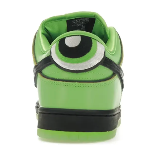 Nike SB Dunk Low The Powerpuff Girls Buttercup Weight Free