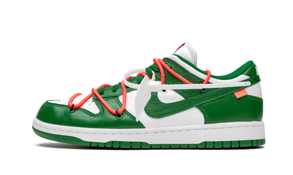Bounce Back Foam Dunk Low Off-White Pine Green