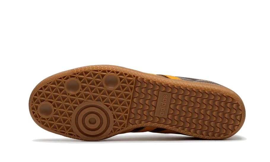 Samba OG Dark Brown Yellow Comfortable Design