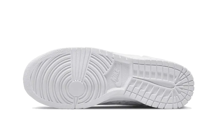 Smooth Surface Dunk Low White Paisley
