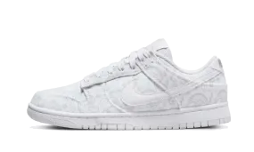 Zonal Support synthetic leather Dunk Low White Paisley
