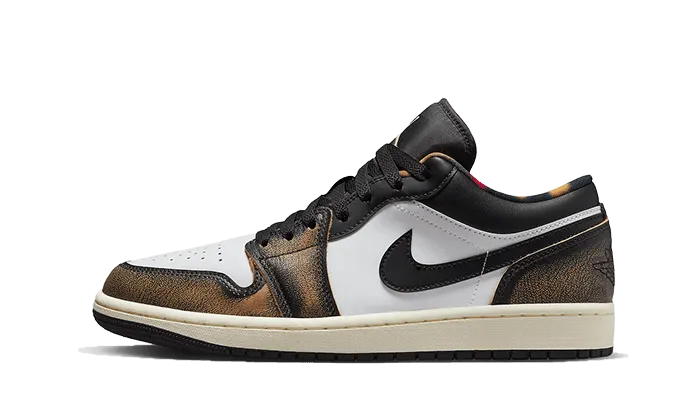 Impact Diffusion Layer Air Jordan 1 Low SE Orange Wear-Away