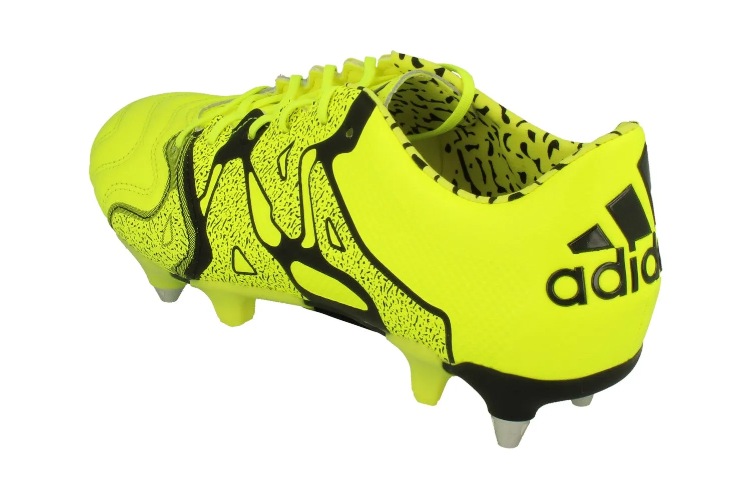 Street Running Light   Sensing Adidas X 15.1 SG Leather Mens Football Boots