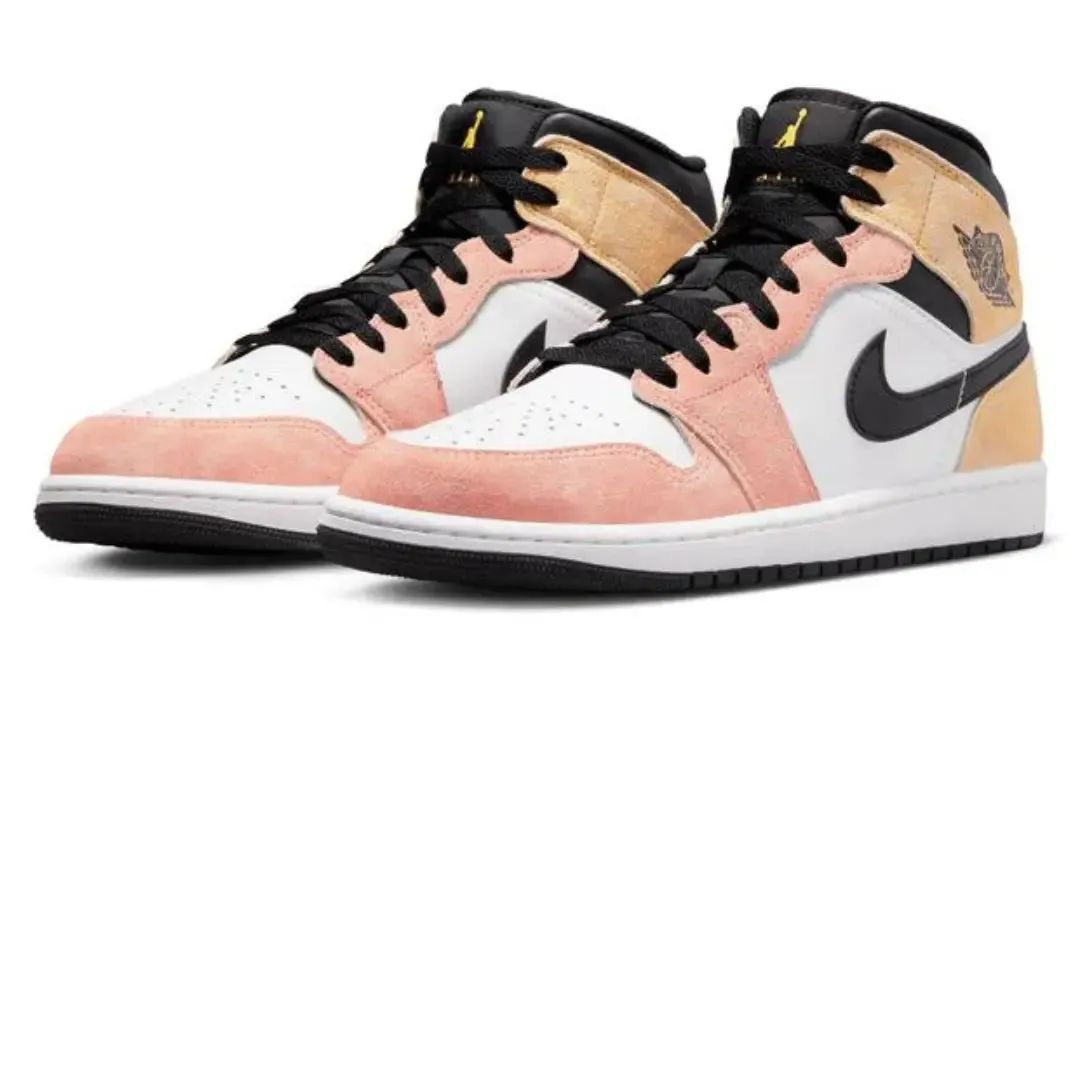 Air Jordan  1 Mid SE 'Flight Club' narrow - fit - for - narrow - feet shoes geometric - design shoes