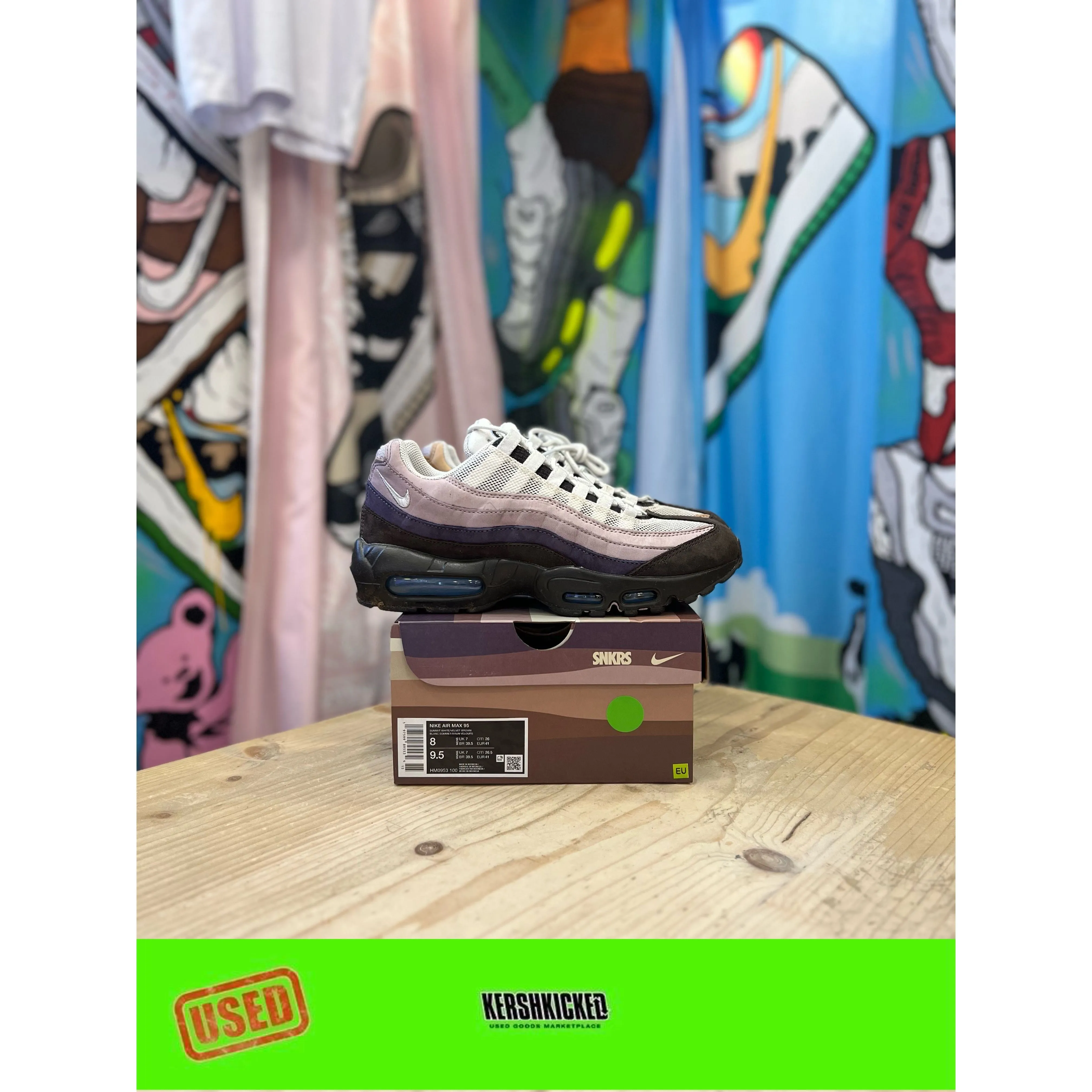 Hyperlock Lace Integration Comfortable fasteners Air Max 95 Unearthed UK 7