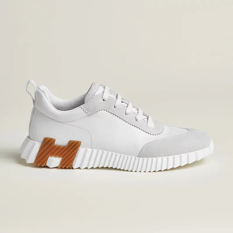 Sturdy Outsole HermesSneakers Bouncing White