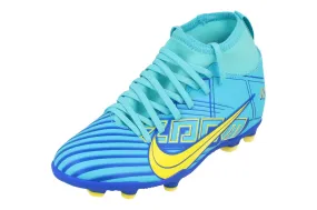 Nike Junior Superfly 9 Club Km Fg/Mg Football Boots Do9789 400 Moisture-wicking