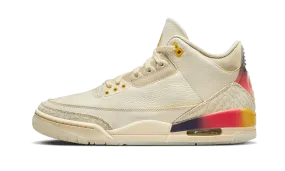 Air Jordan 3 Retro SP J Balvin Medell??n Sunset Gym Essential Durable Reinforcement