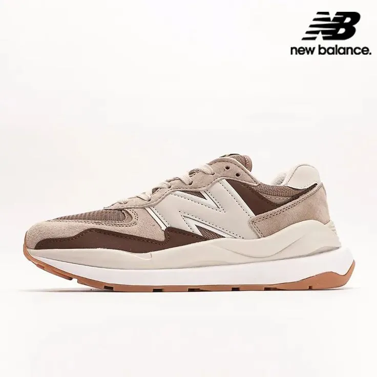 Durable Synthetic New Balance 57/40 Mushroom Black Coffee