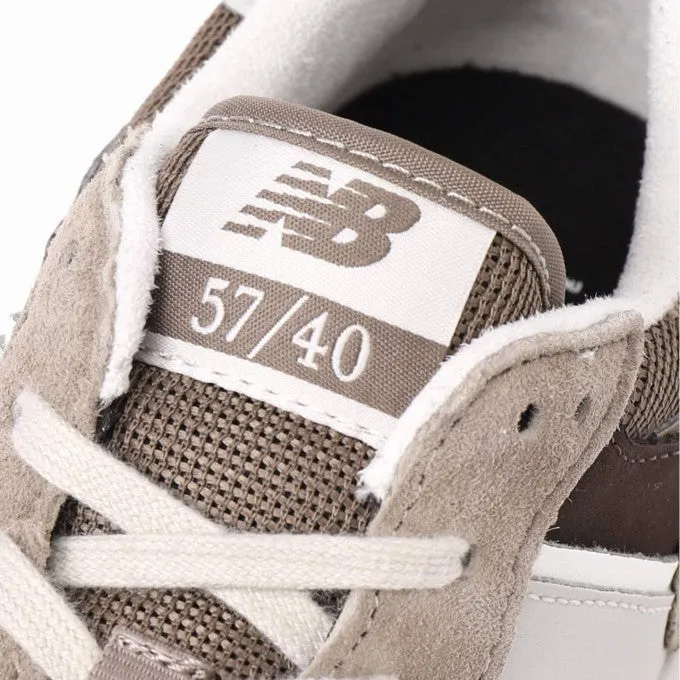 New Balance 57/40 Mushroom Black Coffee Durable Sole Fashion-forward materials