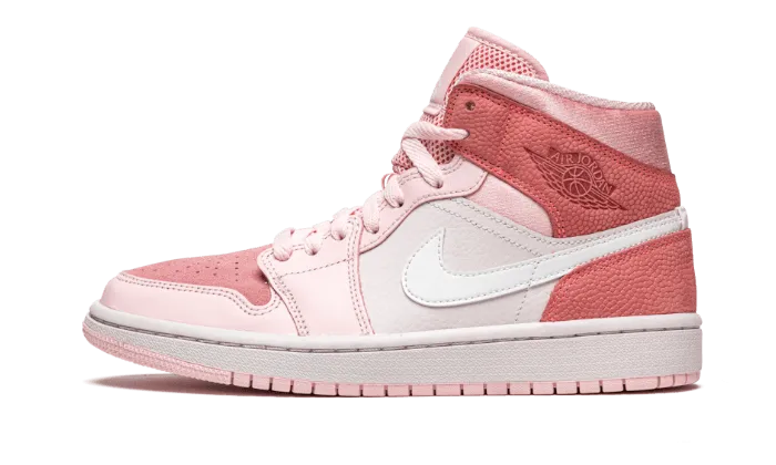 Mono Sock Fit Systems Cushioned arch Air Jordan 1 Mid Digital Pink