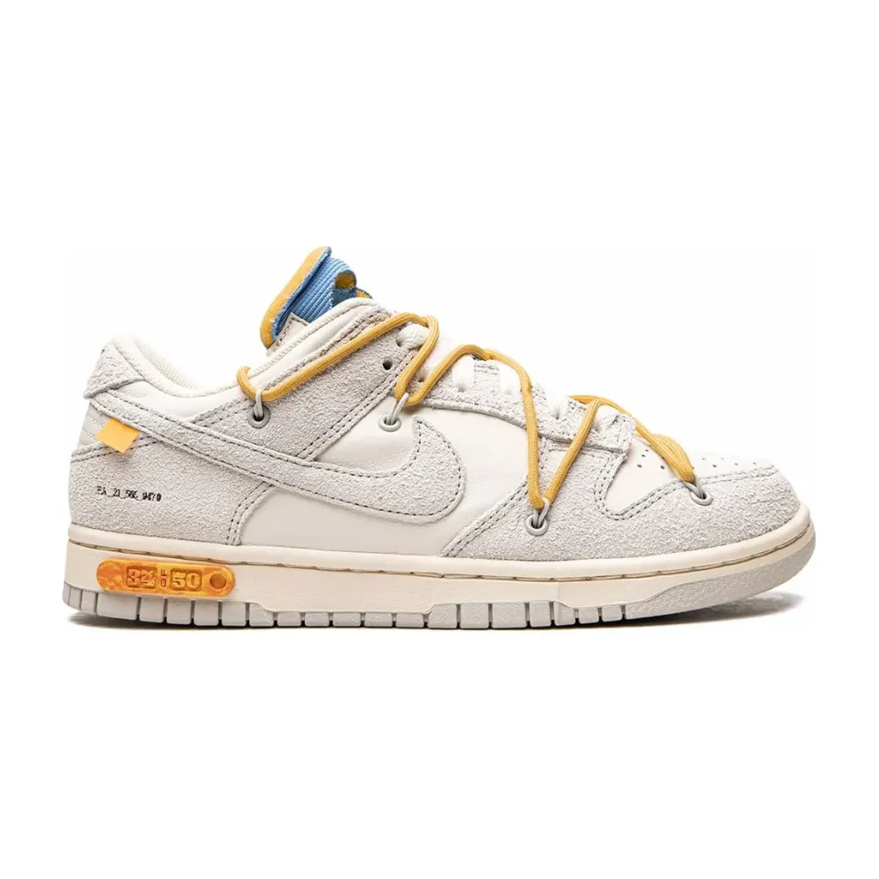 Nike Dunk Low Off-White Lot 34 Sturdy Construction