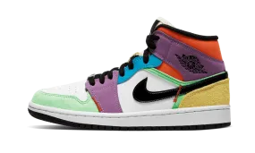 Air Jordan 1 Mid SE Lightbulb Casual Vibe Breathable TPU