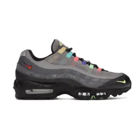 Slip-Resistant Sole Radial Traction Nike Air Max 95 SE Light Charcoal Vintage TV