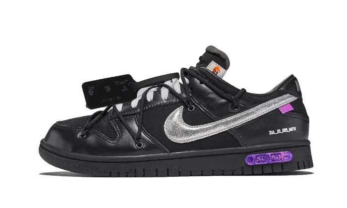 Dunk Low Off-White Lot 50 Lean Fit