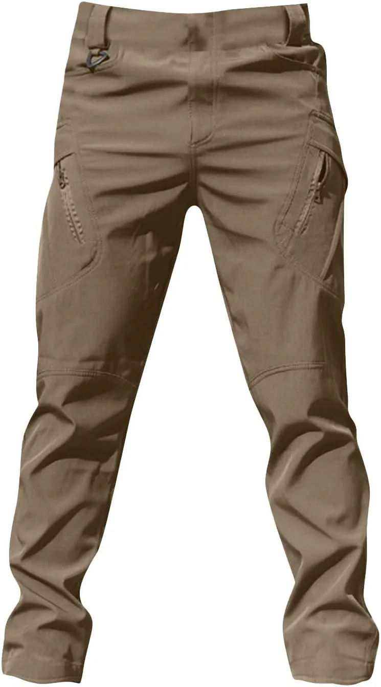 Tactical Cargo Pants Men's Ripstop Cargo Pants Tactical Pants for Men Outdoor Waterproof Hiking Pants with Multi Pockets