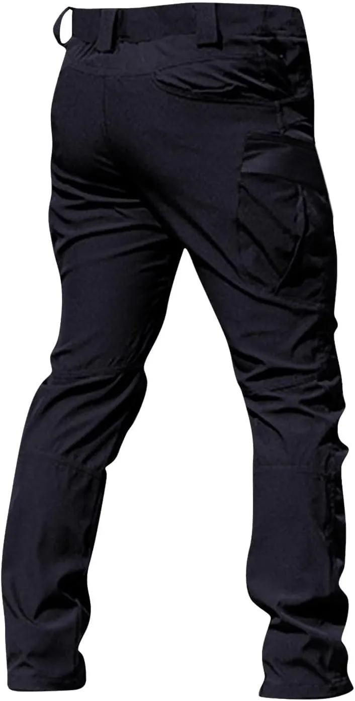 Tactical Cargo Pants Men's Ripstop Cargo Pants Tactical Pants for Men Outdoor Waterproof Hiking Pants with Multi Pockets