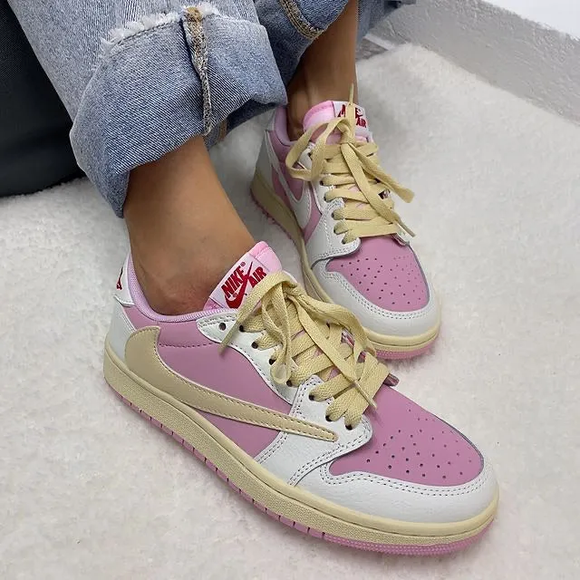 Nike Air Jordan Travis Scott x 1 Low OG Shoes Speed Step Arch Contour Design